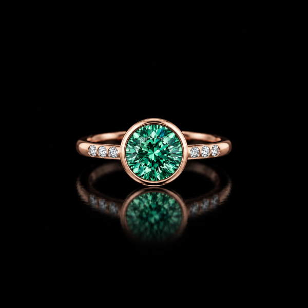 女戒→彩鑽→圓形 